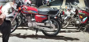 Honda 125 2018 sirf 6500km genuine chala antique bike