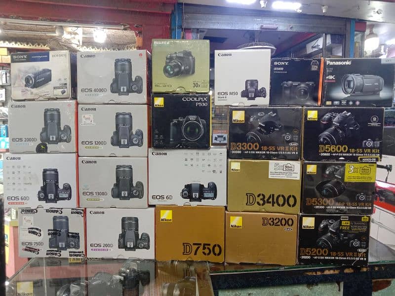 DSLR Starting price 9800/- Only 1 year warranty 03432112702 0