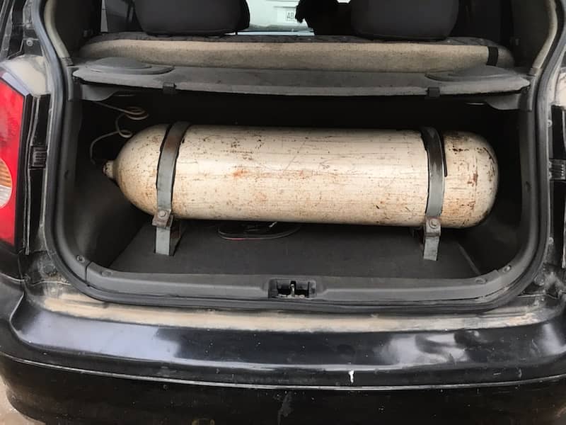 Santro factory fitter CNG TANK With kit! Cars Accessories 1074060132