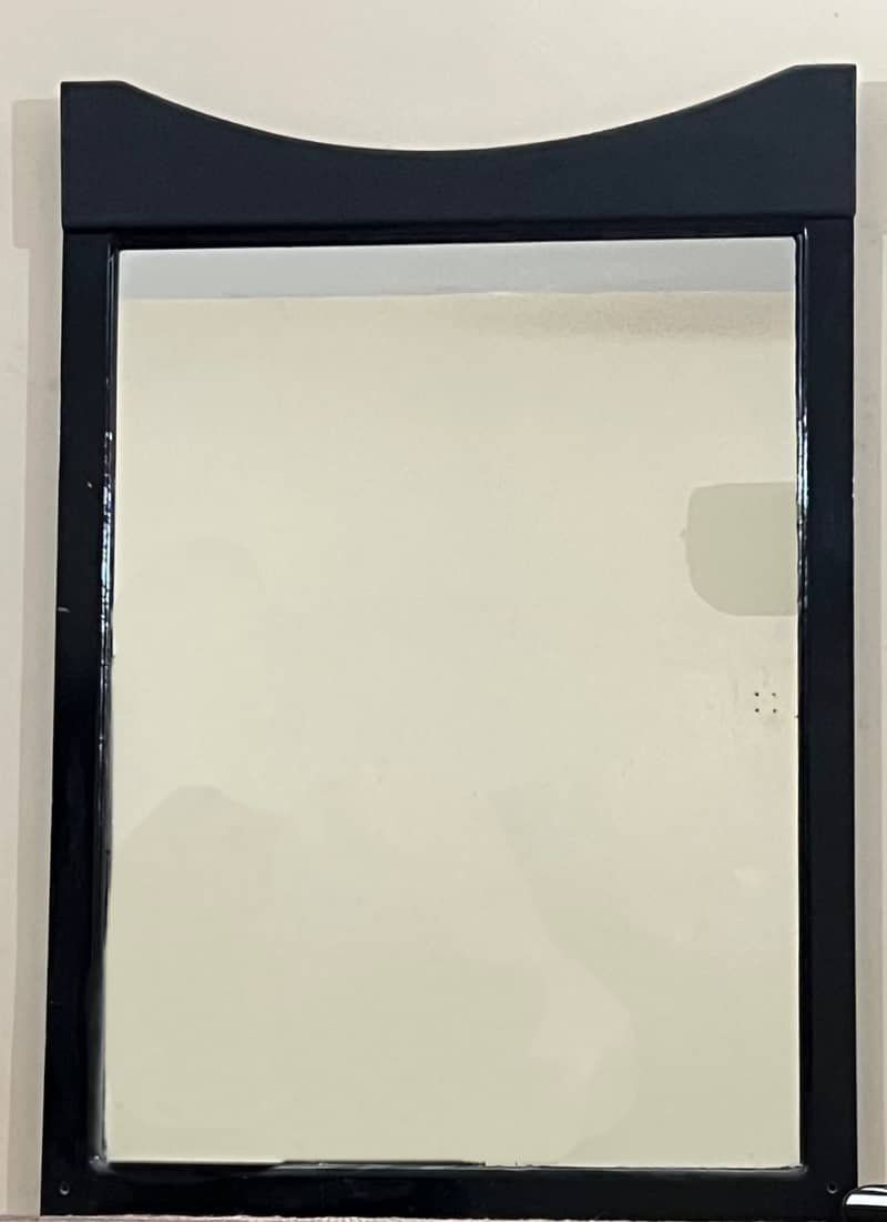 Mirror (black) of dressing table for sale. 2