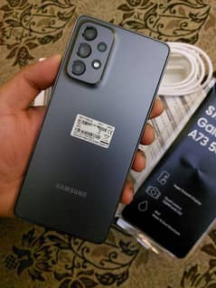 samsung a73 5G 8 /256gb just box opened brand new