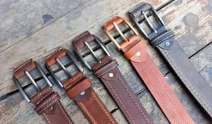 Original Handmade Leather Belts for Men |Pure cow buffalo Leather belt 0