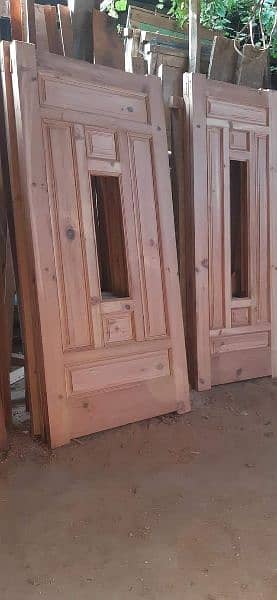 wood door| new door| solid wood door| furniture/ Dayer doors 1