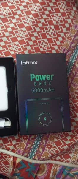 Infinix Power Bank 5000 mAh Slim Design 0