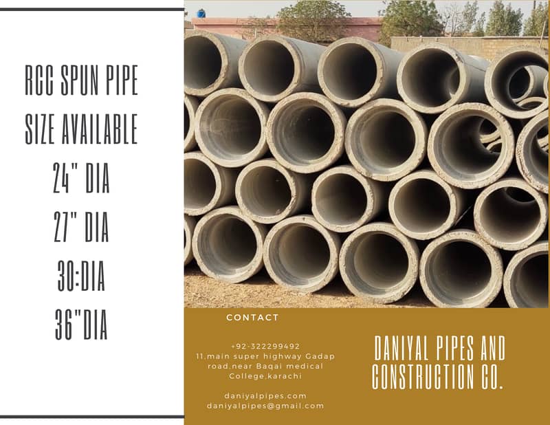 RCC Sewerage pipe 1