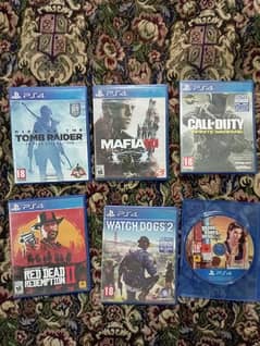 ps4 games available in good condition