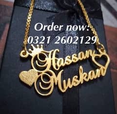 name necklace gold plated locket customize jewelry ring coatpin cuff