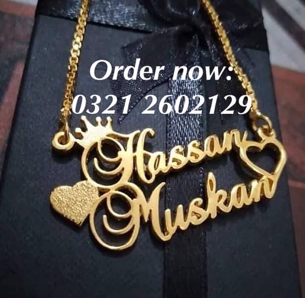 name necklace gold plated locket customize jewelry ring coatpin cuff 0