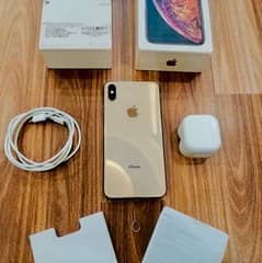 Iphone Xs Max PTA Approved Factory unlock With Orignal Box 10/10.
