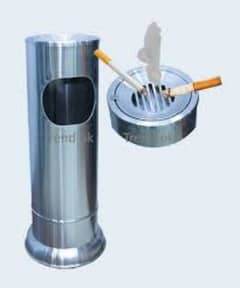 stainless steel ashtray non magnet and pots