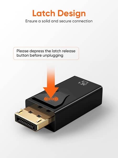 CableCreation Displayport Male to HDMI Female HDMI 1.3 Version Adapter 4