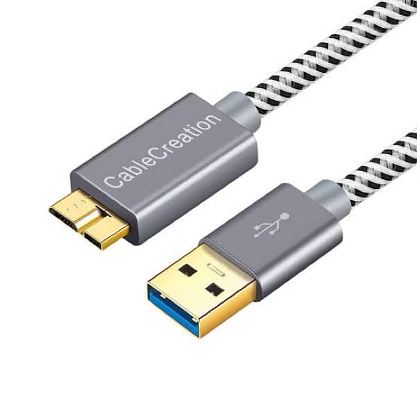 CableCreation USB 3.0 to External Hard Drive Cable 2