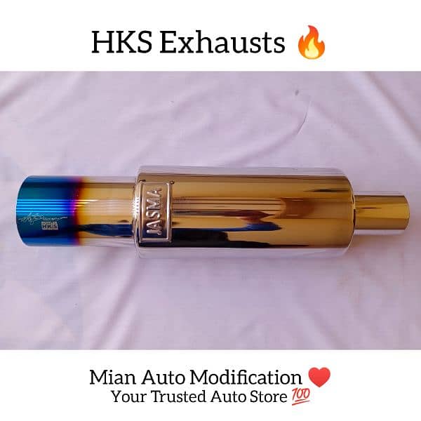 HKS Exhaust Muffler Sports Exhaust All Cars BodyKit Spoilers Available 1