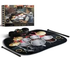 FAO Schwarz Tabletop Toy Drum Mat 8-sound Electric Percussion