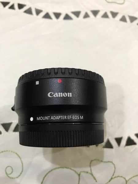 Canon M mount /  EF-EOS M adapter 1
