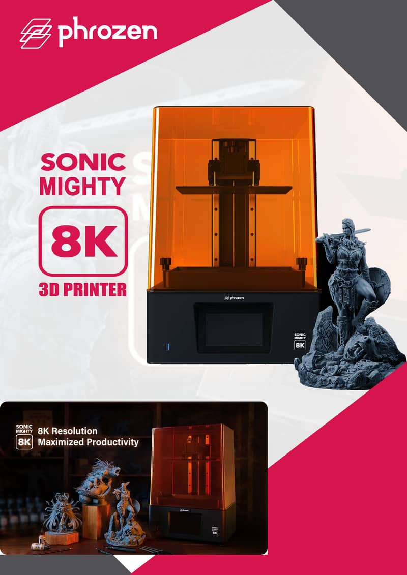 phrozen sonic mighty 8K  3d Printer 2