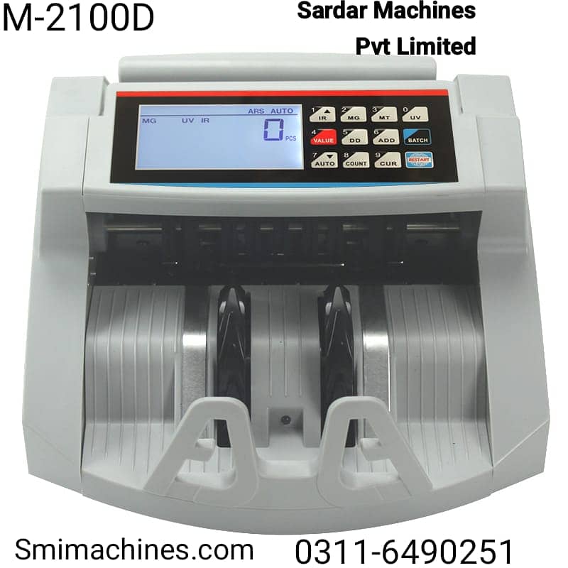 Cash counting-Packet counting machines in Pakistan,Mix value count 13
