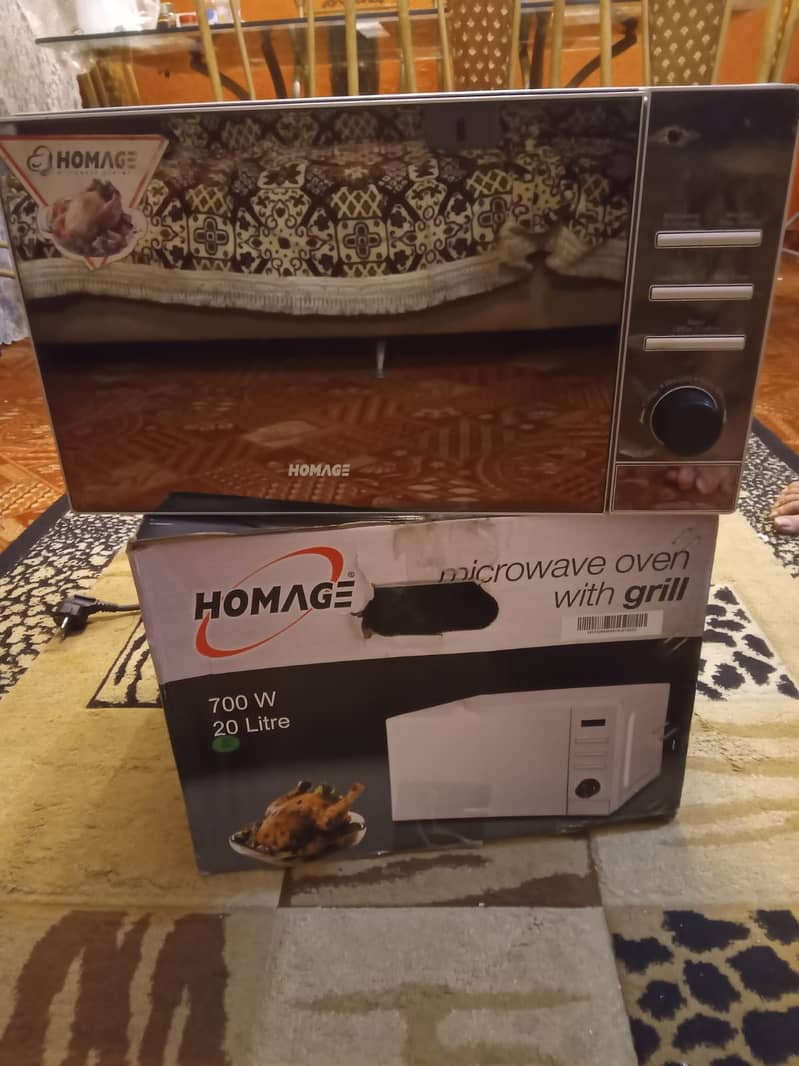 homage microwave oven hdg201s