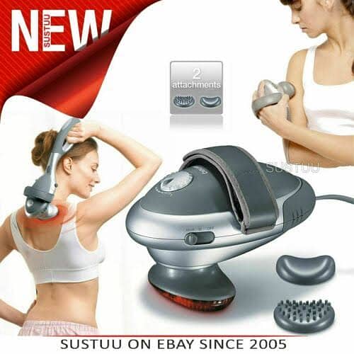 Handheld Full Body Vibrating Massager Machine with infrared Heat 4