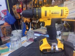 Cordless Hammer Drill and Screw Driver Set with Bits