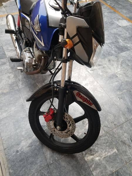 honda cb125f punjab nmbr 3