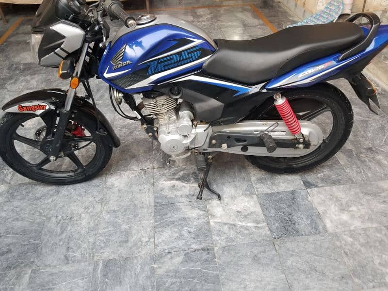 honda cb125f punjab nmbr 6