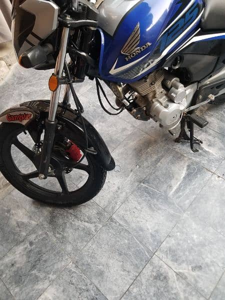 honda cb125f punjab nmbr 7