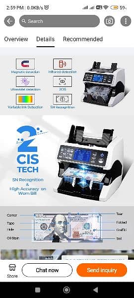 Wholesale Currency,note Cash Counting Machine in Pakistan, SM No-1 BR 4