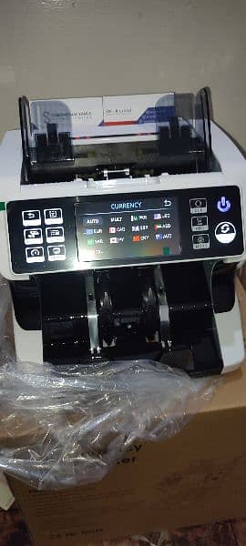 Cash currency Packet note counting machine in Pakistan,Mix value count 9