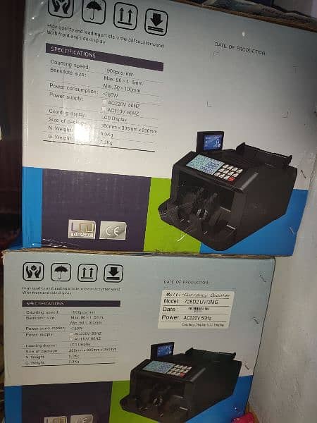 Cash currency Packet note counting machine in Pakistan,Mix value count 12