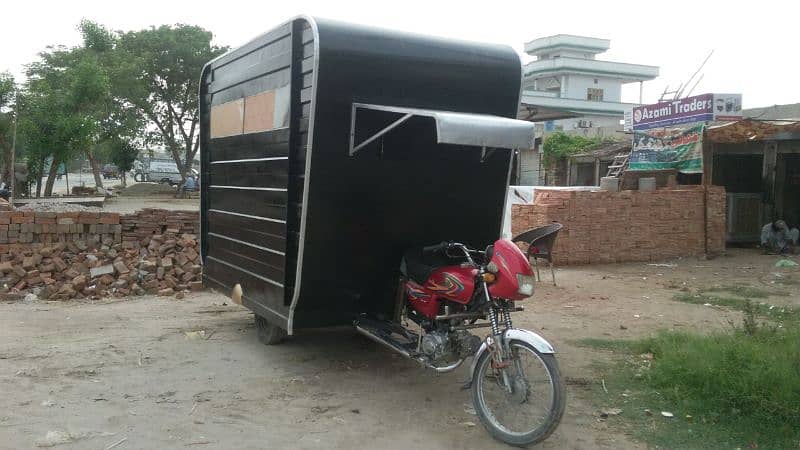 Riksha on food cart available for sale without bike 4