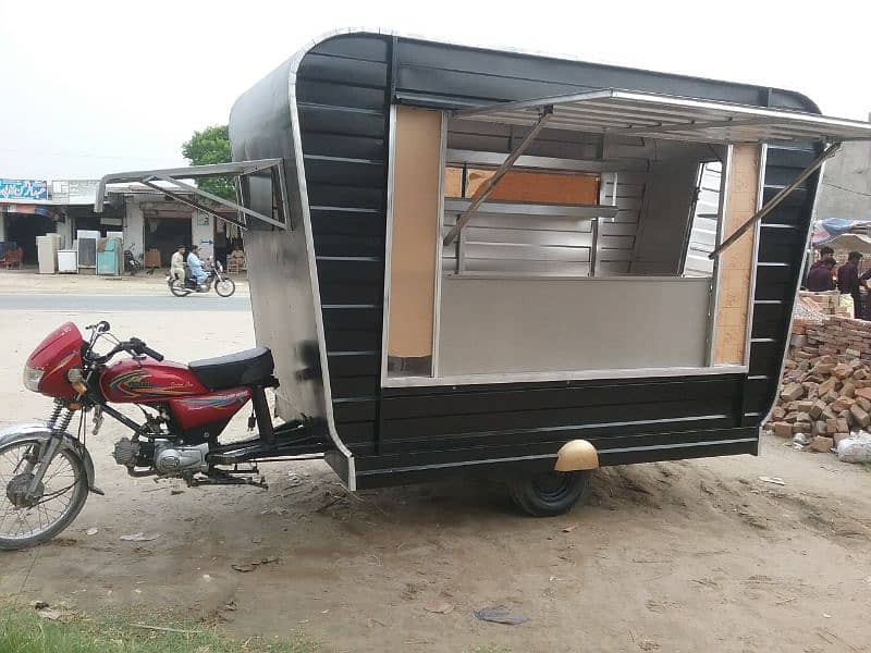 Riksha on food cart available for sale without bike 6