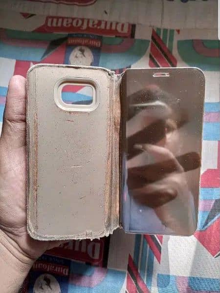 Samsung Galaxy S7 Edge premium USED S-View cover for sale. 0