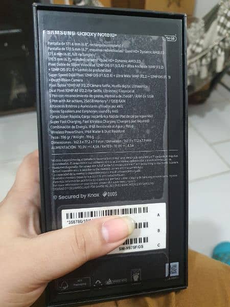 Samsung Note 10 Plus 12GB 256GB 10