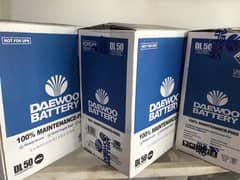 DAEWOO New DL-50/ Car, Ups, Dry battery Free Delivery & Free Fitting 0