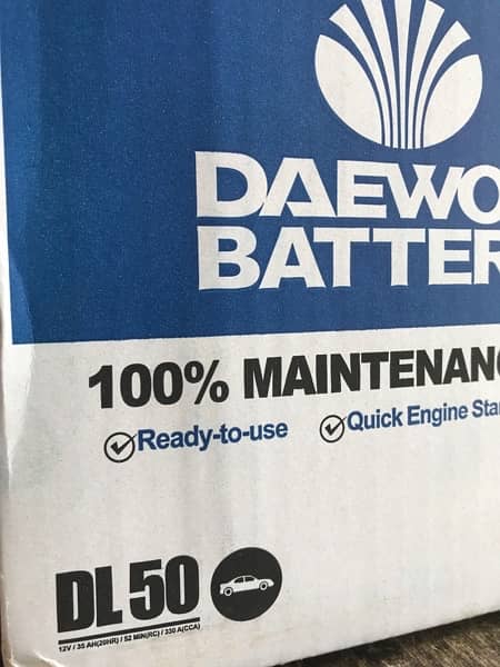 DAEWOO New DL-50/ Car, Ups, Dry battery Free Delivery & Free Fitting 2