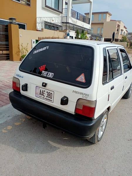 mehran vx(2015) modal for sale 4