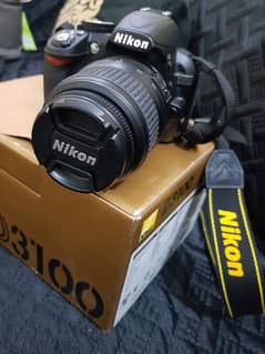 New Nikon D3100 DSLR + Complete Box