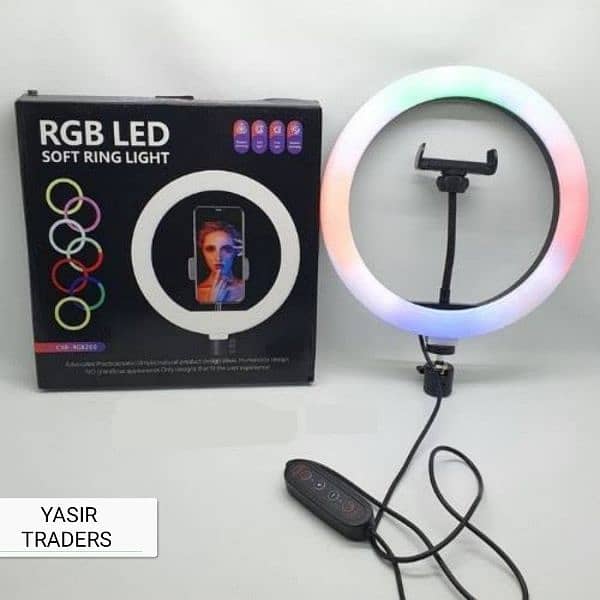 MJ 26 RGB LED SOFT RING LIGHT 4