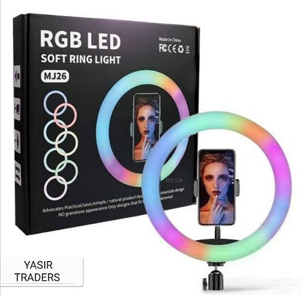 MJ 26 RGB LED SOFT RING LIGHT 7
