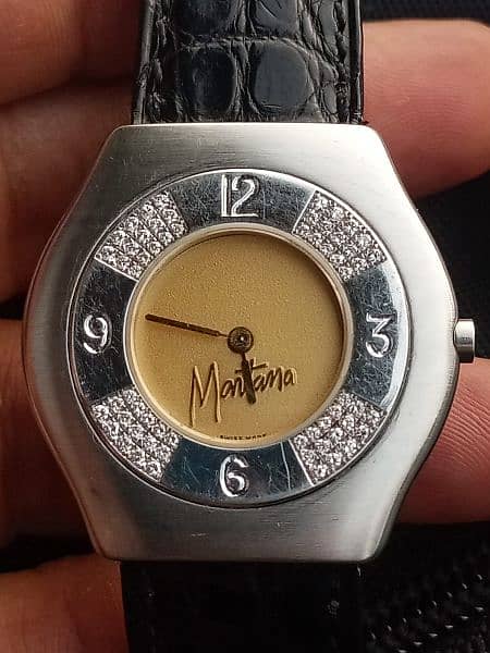 Montana 18k Gold & Diamonds Watch 1