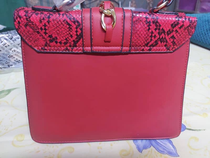 ALDO handbag Redish maroon 3