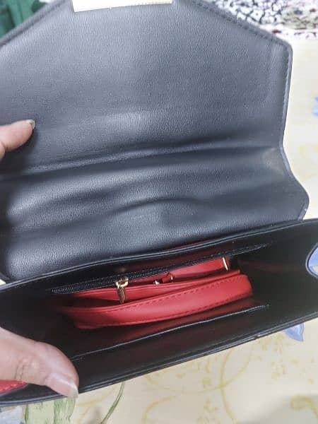 ALDO handbag Redish maroon 5