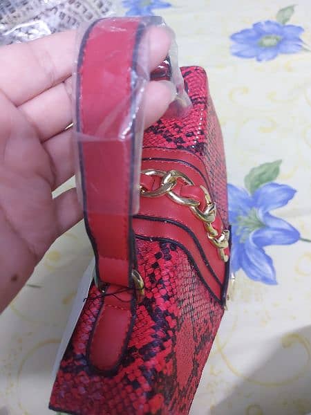 ALDO handbag Redish maroon 9