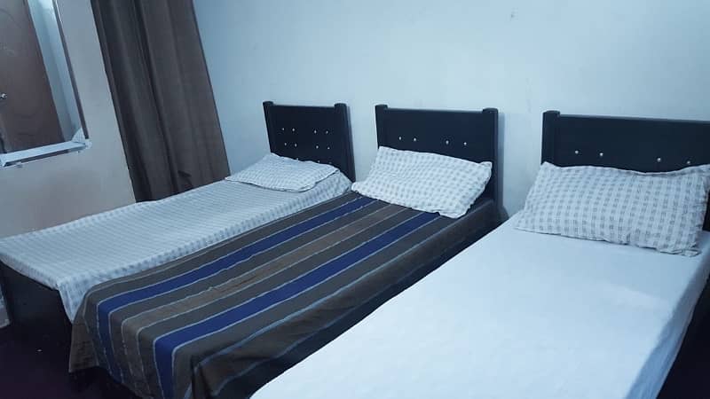 BEST BOYS HOSTEL LAHORE For NOA CSS per day stay rent room 10