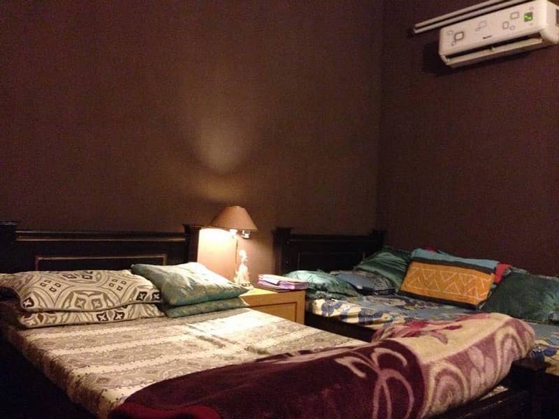 BEST BOYS HOSTEL LAHORE For NOA CSS per day stay rent room 16