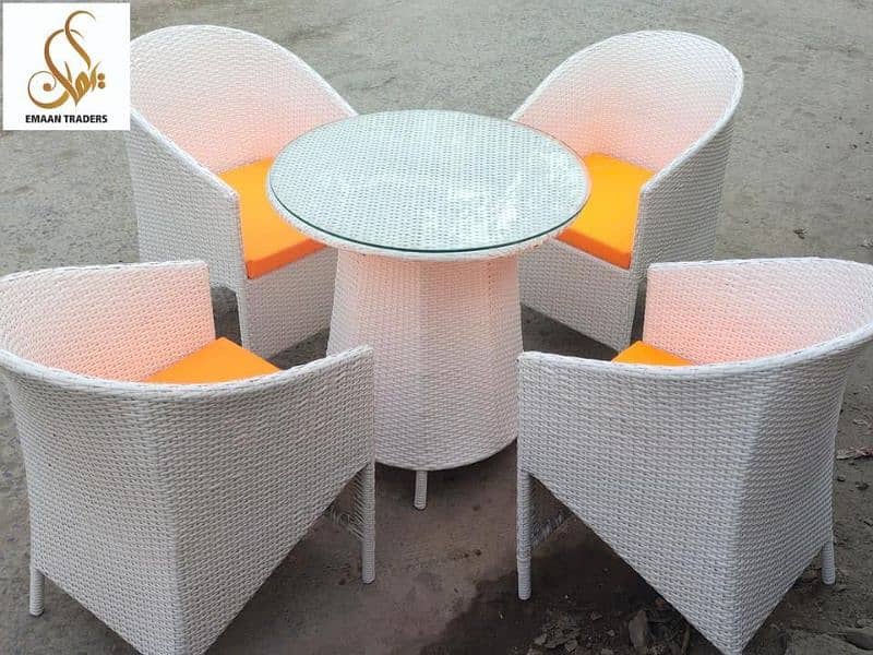 Rattan Patio Chairs, Cane Outdoor Furniture Set, Luxury sofa and cahir 7