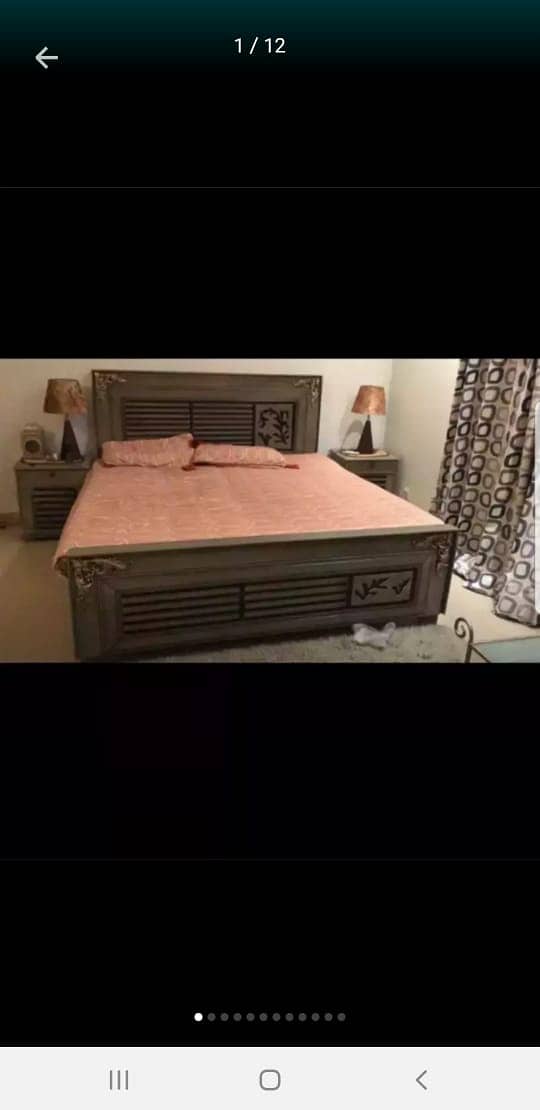 Bed set/king size bed/double bed 3