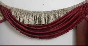 7 Curtains/Parda with frills