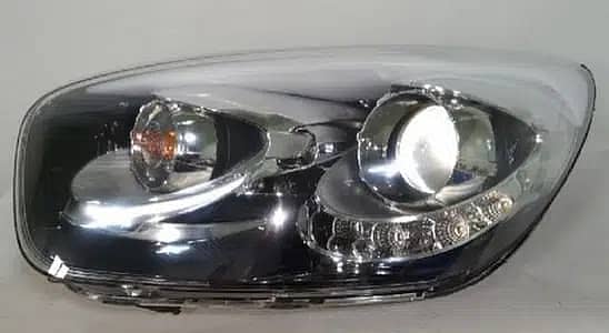 Kia MG Tucson Elantra Sonata headlight bumper bonnet diggi Fog Lights 3